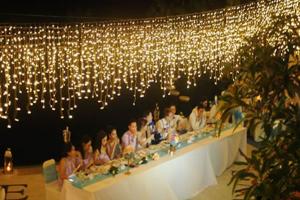 fairy light curtain 