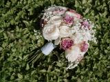 Wedding Decoration for Torsten and Dwi Purple forals style wedding at Swan Keramas Gianyar