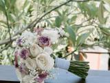 Wedding Decoration for Torsten and Dwi Purple forals style wedding at Swan Keramas Gianyar