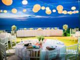dinner set up at new kuta golf 