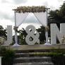 initial letter back drop